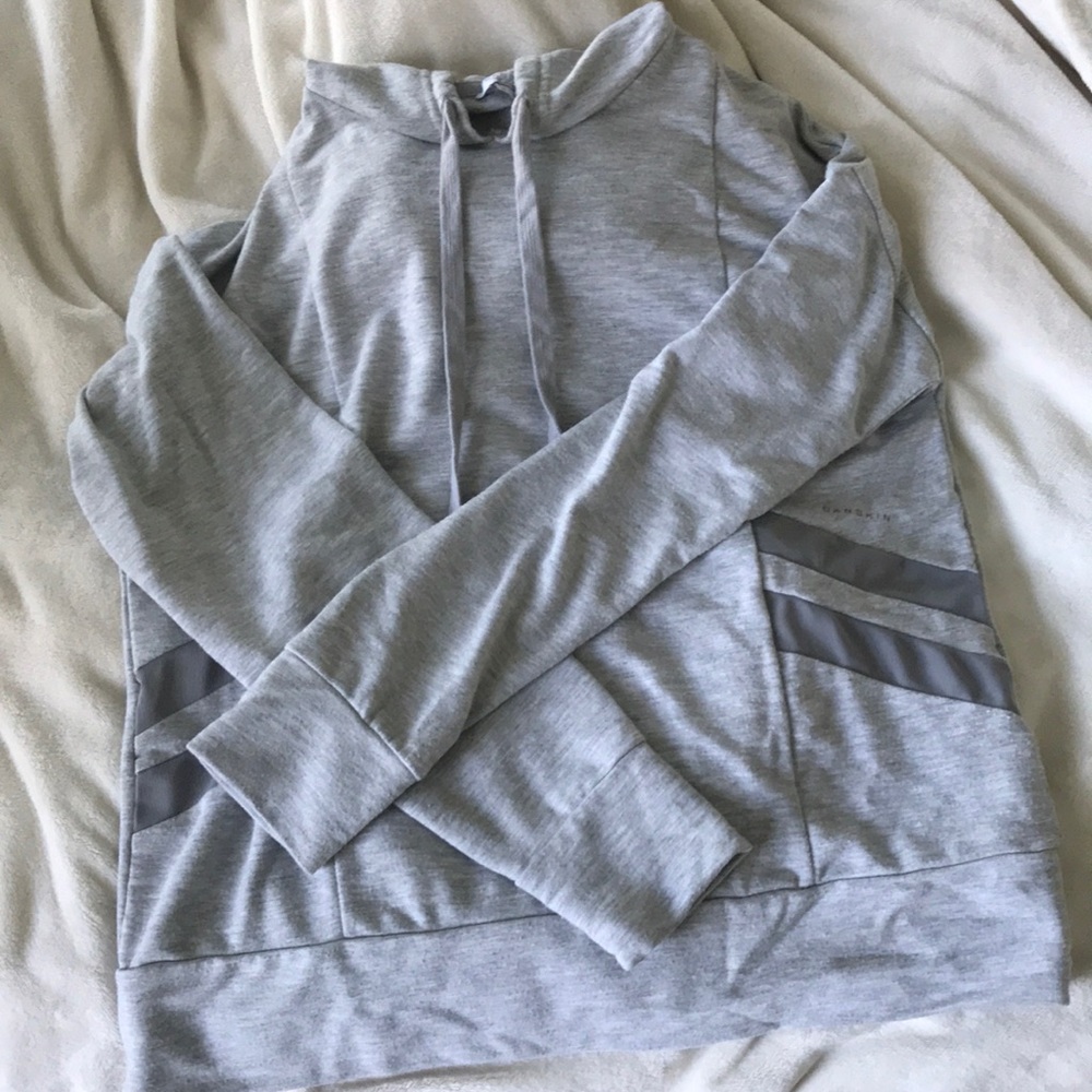Grey hoodie